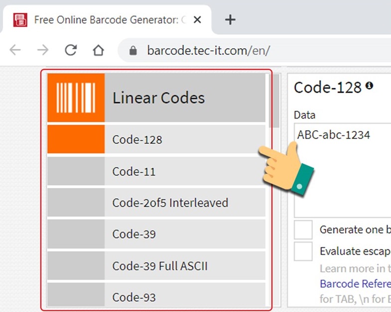 công cụ tạo mã vạch barcode generator - 1