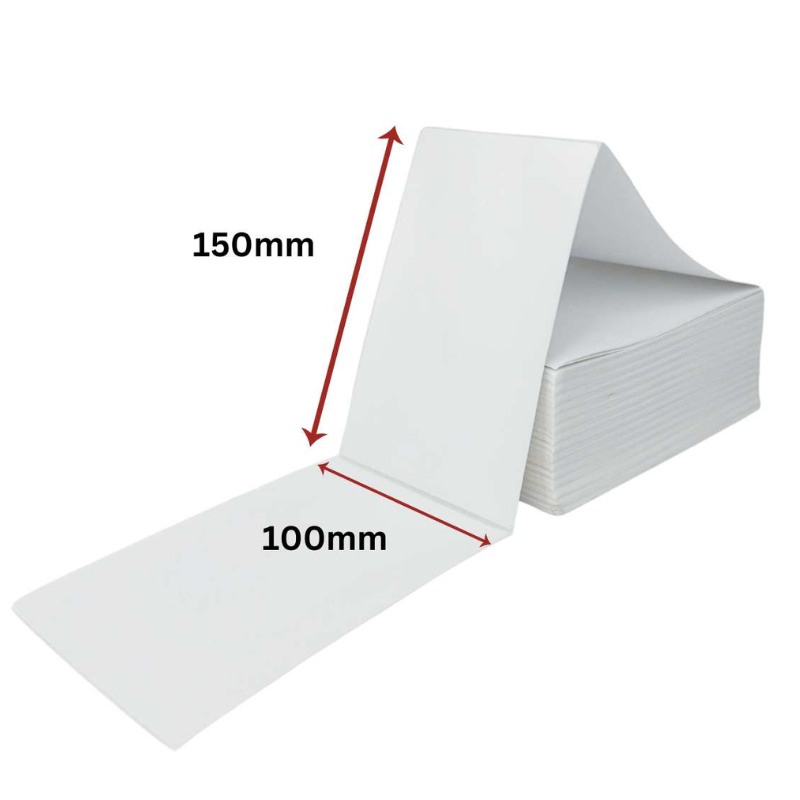 Giấy in nhiệt A6 xấp [500 tem, 4nich * 6inch]