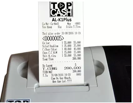 Máy tính tiền Topcash AL-G1 Plus