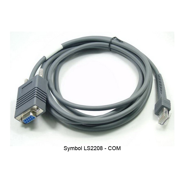Dây cable máy quét mã vạch LS 2208 [COM 9 PIN]