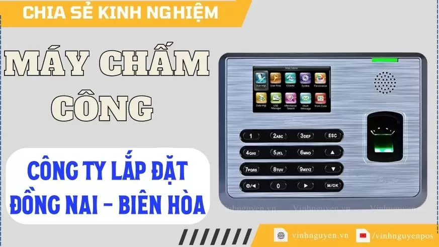 công ty lắp đặt máy chấm công