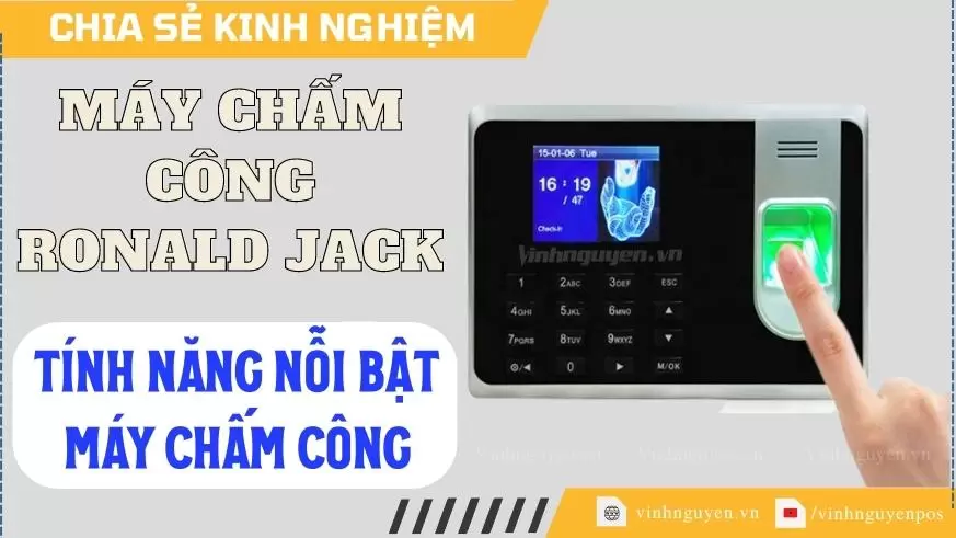 máy chấm công Ronald Jack 1