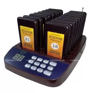 Thiết bị báo rung TP–S116 gọi phục vụ Quán Cafe, Nhà Hàng
