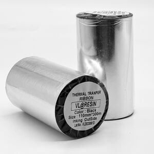 Mực in tem nhãn mã vạch Resin 110x300m