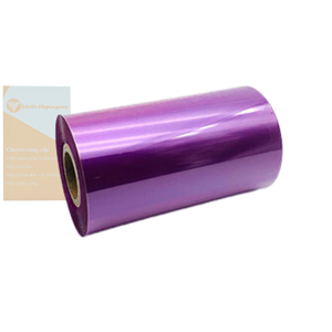 Mực in tem nhãn mã vạch Wax Resin màu tím