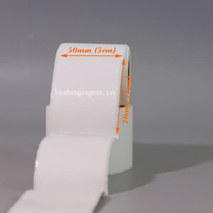 Decal nhiệt 1 tem 50x70 [30m 410Tem/Cuộn]