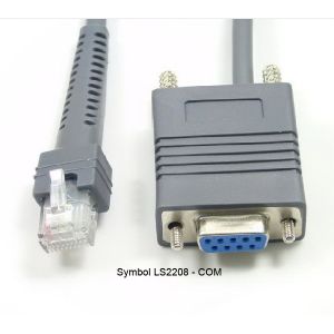 Dây cable máy quét mã vạch LS 2208 [COM 9 PIN]